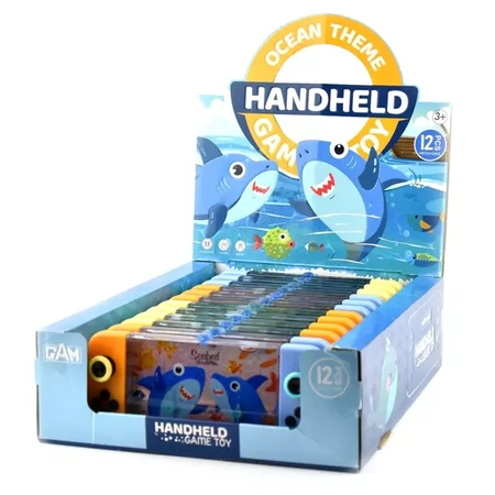 Gra wodna 17 cm/2 przyciski- Morskie zwierzątka - mix wzorów