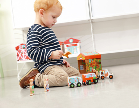 Scratch, Domek GARAŻ 2w1