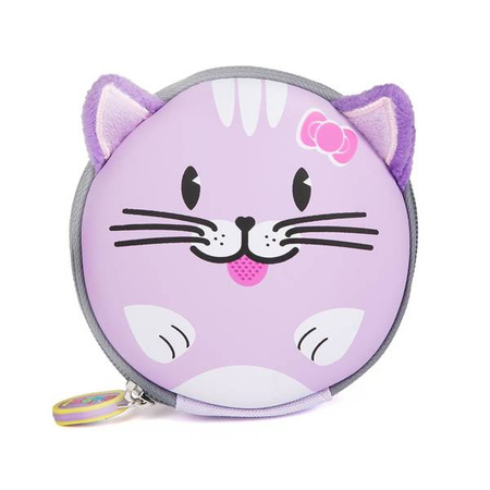 BOPPI, portmonetka saszetka z linką i klipsem - KOT