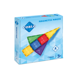 COBLO, magnetyczne klocki konstrukcyjne Basic 8 elem.