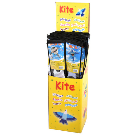 Latawiec Rekin (szary/niebieski)