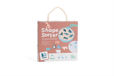 BS Toys, Drewniany sorter Zwierzęta Arktyki