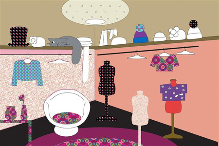 Kolaż artystyczny dla dzieci - Boutique