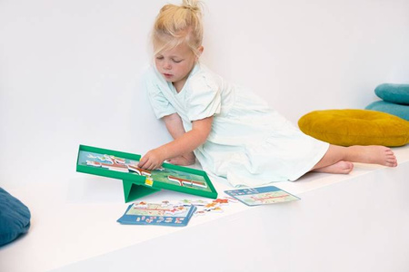 Scratch, magnetyczna układanka - 20 kart zadań Farma