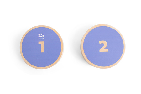 BS Toys, Drewniana gra zręcznościowa Turlaj krążki