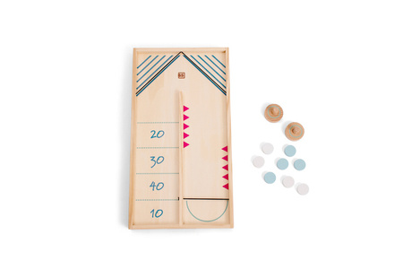 Gra Drewniana Zręcznościowa Fliper Hokej XL