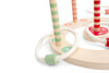 Gra drewniana dla dzieci - BS Toys Rzut Obręczą Na Koło