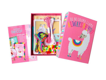 Box Candiy, zestaw artystyczny Lama i pompony