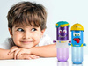IQBottles, Bidon-butelka 2w1 Blue/Yellow cap
