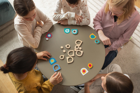 BS Toys, Drewniana gra pamięciowa - Dopasuj wzór