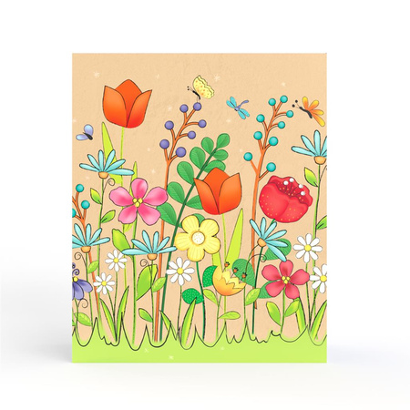 Box Candiy, zestaw artystyczny z prasą do suszenia roślin