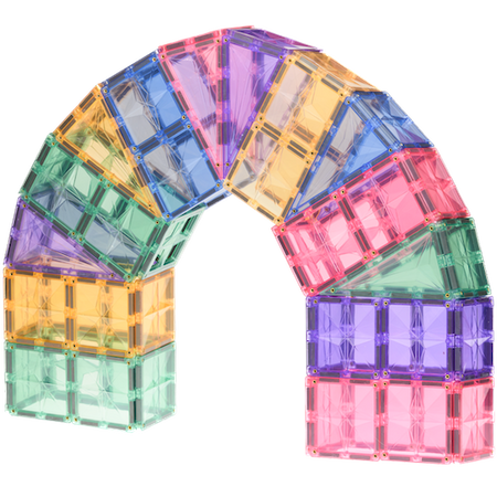 COBLO, magnetyczne klocki konstrukcyjne Pastel 35 elem.