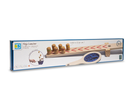BS Toys, Ninja - drewniana wyrzutnia XL 70 cm