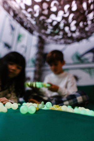 Lekkid, świecące silikonowe klocki konstrukcyjne - Magiczna lampa