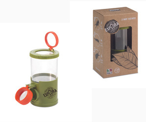 Navir, Dwukomorowy pojemnik do obserwacji 2 x lupa