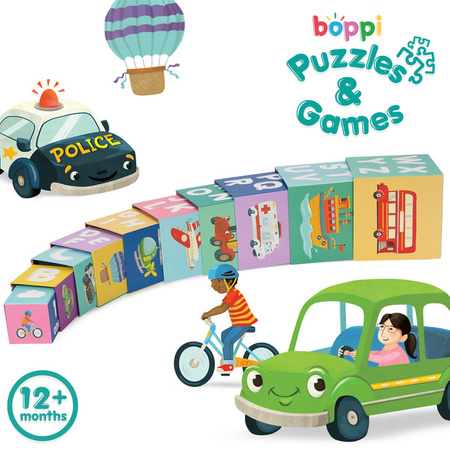 BOPPI, piramida edukacyjna Pojazdy