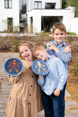 Scratch, Gra zręcznościowa Paletki rzucaj i łap - Robot