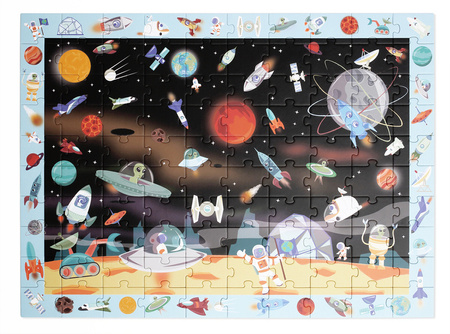 Scratch, Puzzle obserwacyjne - Kosmos 150 el.