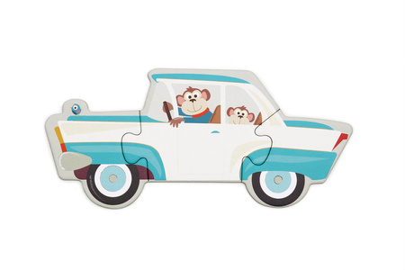 Puzzle Podłogowe Scratch Miasto 80 Elementów - uszkodzone opakowanie RABAT 5%