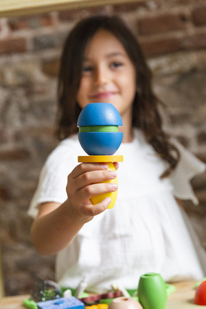 Lekkid, drewniane klocki konstrukcyjne- Jedzenie