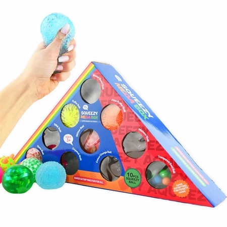 Zestaw 10 piłek sensorycznych