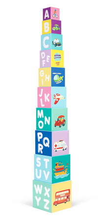 BOPPI, piramida edukacyjna Pojazdy