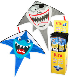 Latawiec Rekin (szary/niebieski)