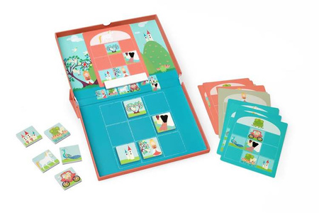 Układanka magnetyczna dla dzieci - Scratch 18 Kart Zadań