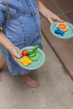 Lekkid, drewniane klocki konstrukcyjne- Jedzenie