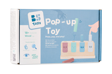 BS Toys, drewniana gra zręcznościowa Pop-up