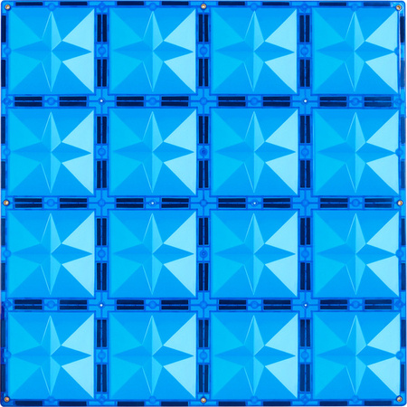 COBLO, magnetyczne klocki konstrukcyjne 2 płyty 30 x 30 cm ziel/nieb