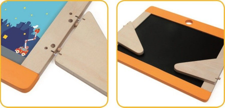 Scratch, Dwustronna Tablica Magnetyczna Miasto USZKODZONE OPAKOWANIE RABAT 10%