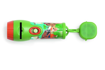 Projektor Latarka z Pojemnikiem Na Tarcze Dino XL