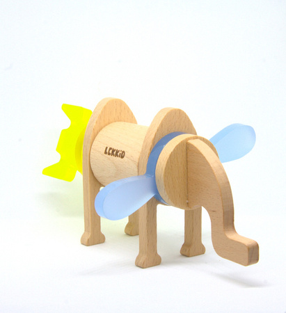 Lekkid, Konstrukcyjne drewniane klocki magnetyczne - PUSTYNIA