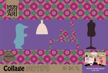 Kolaż artystyczny dla dzieci - Boutique