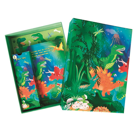 Box Candiy, zestaw artystyczny DINO 30 kart pracy