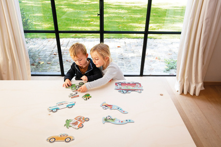 Puzzle Podłogowe Scratch Miasto 80 Elementów - uszkodzone opakowanie RABAT 5%