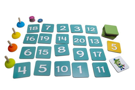 Gra logiczna i matematyczna dla dzieci - BS Toys Modny Krokodyl