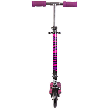 Bopster, Składana hulajnoga 5/14 lat - różowa zebra