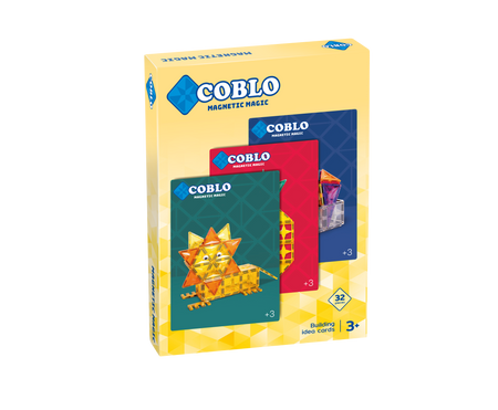 COBLO, karty pracy - 32 edu zadania do budowania 2D i 3D