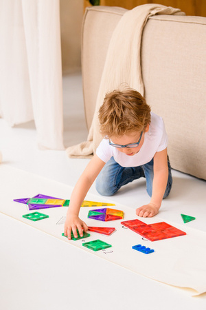 COBLO, magnetyczne klocki konstrukcyjne Basic 8 elem.