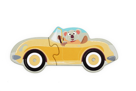 Puzzle Podłogowe Scratch Miasto 80 Elementów - uszkodzone opakowanie RABAT 5%