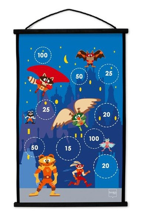 Scratch, START TO DART - rzutki Superbohater