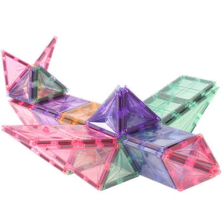 COBLO, magnetyczne klocki konstrukcyjne Pastel 35 elem.