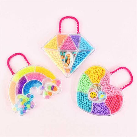 Zestaw do robienia bransoletek - mix wzorów