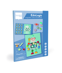 Scratch, magnetyczna układanka - kształty i kolory Roboty