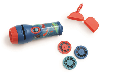 Scratch, Latarka/Projektor XL KOSMOS z pojemnikiem na tarcze/ 24 obrazy