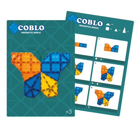 COBLO, karty pracy - 32 edu zadania do budowania 2D i 3D