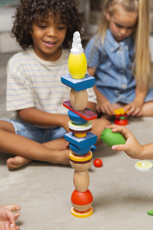 Lekkid, drewniane klocki konstrukcyjne- Jedzenie