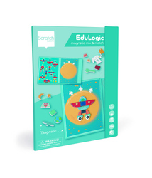 Scratch, magnetyczna układanka - kształty i kolory Kosmos